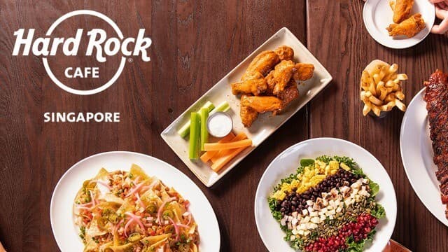 Hard Rock Cafe Singapore kids eat free deal Singapore